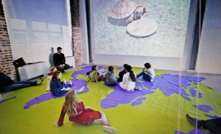 iPac and Ettore Favini, Biodiversità, 2011, workshop for Education Lab, Careof, Milano. Ph. Luca Toffolon. Courtesy archiv CRAC, Cremona